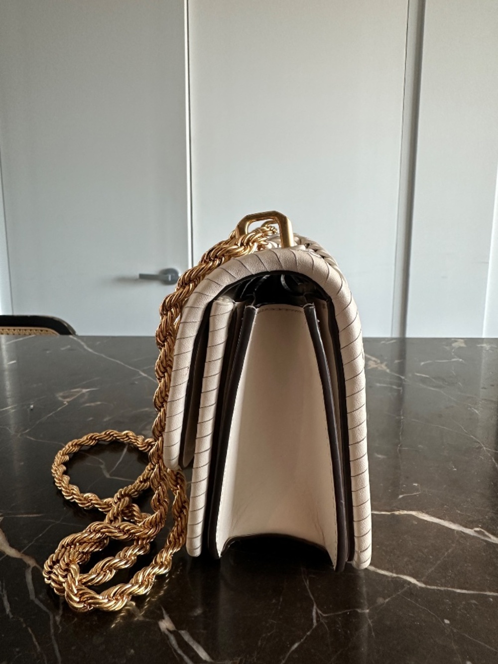 Tory Burch Small Eleanor Braided Shoulder Bag - Picture 11 of 11